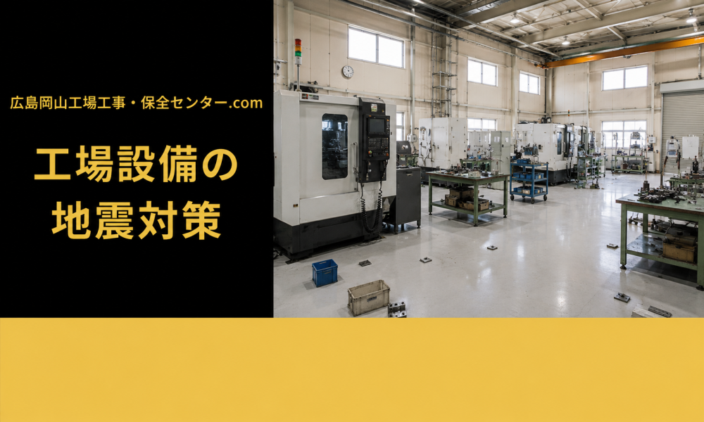 工場設備の地震対策